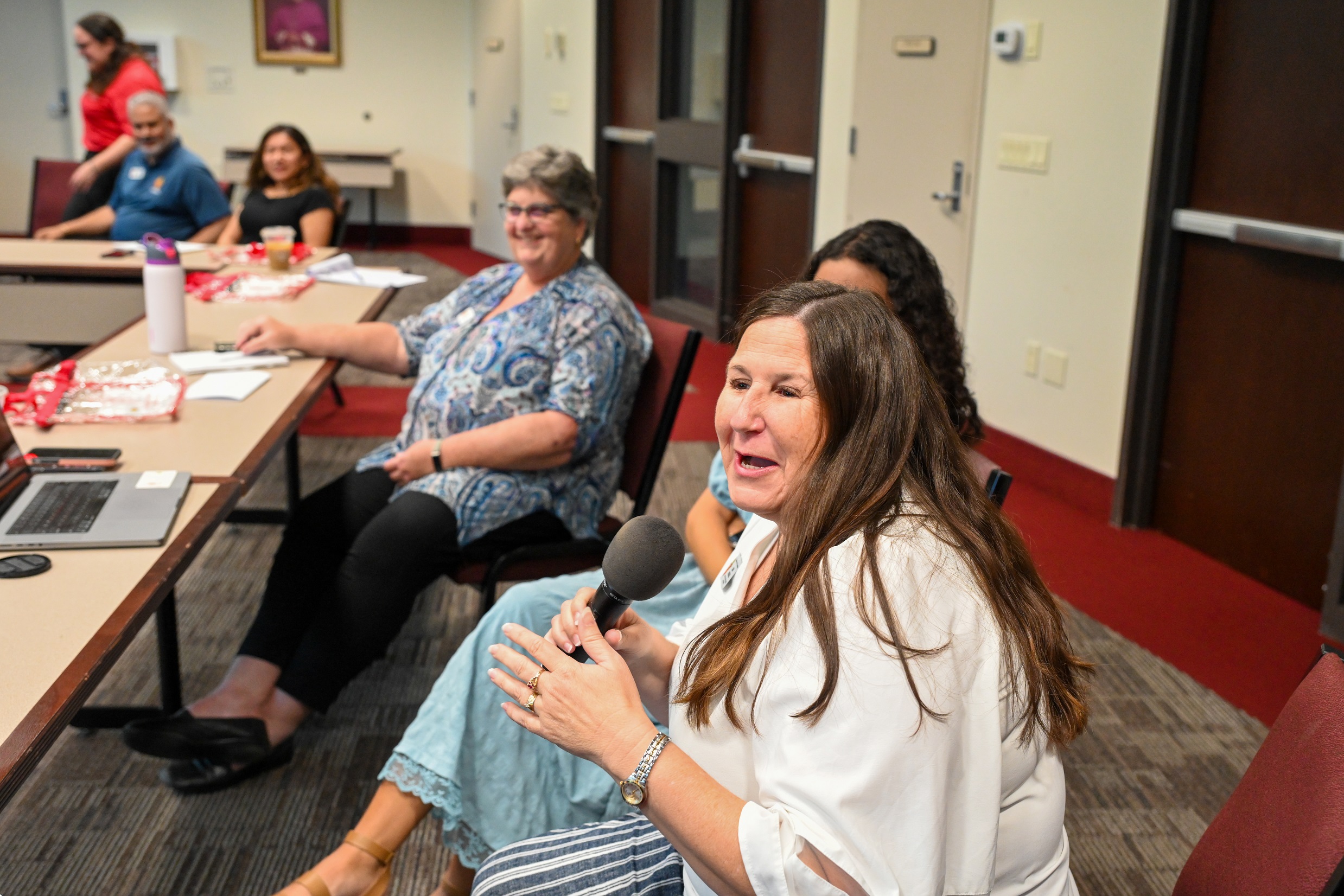 Pastoral Center Staff met on July 1