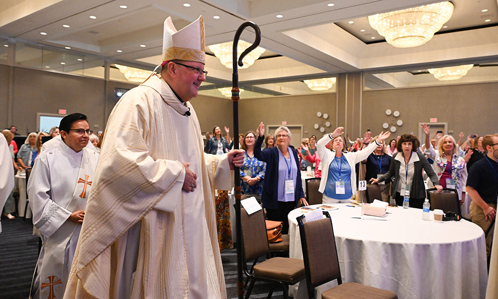 Bishop Parkes at Magnificat International Leaders' Conference