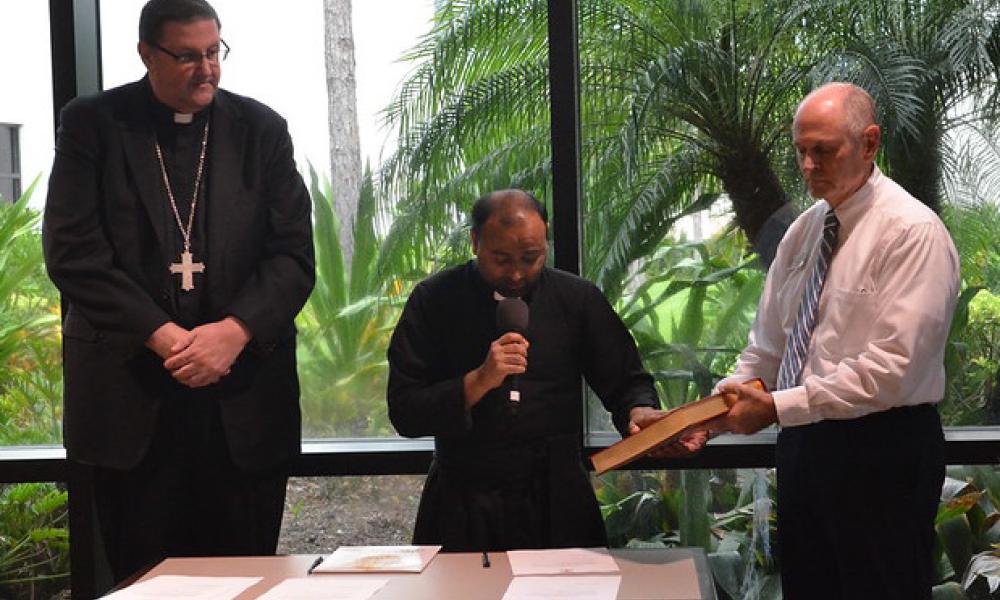 A Day of Joy as Three Priests are Welcomed into the Diocese of St. Petersburg 2