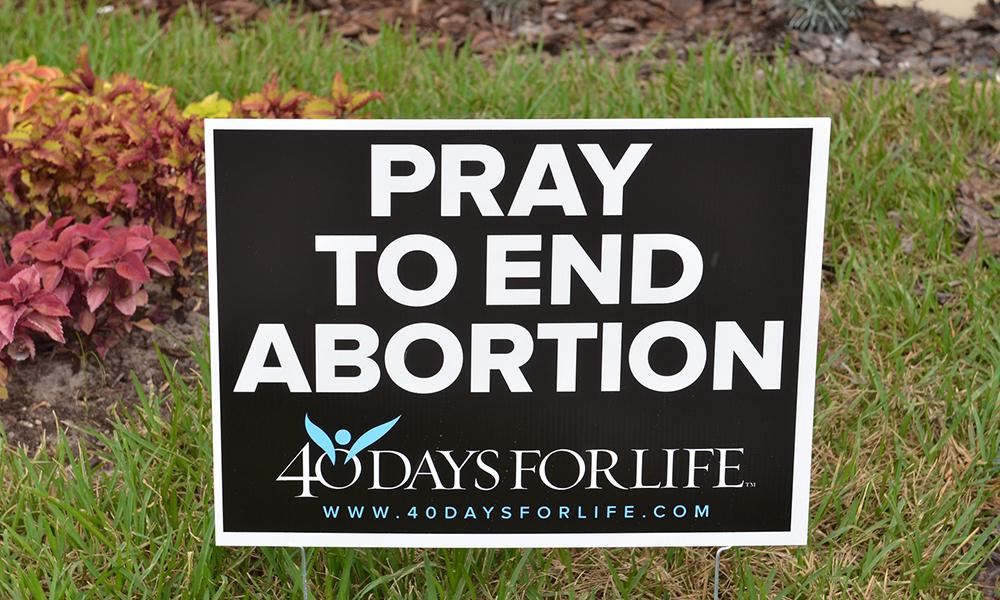 Pray to end Abortion