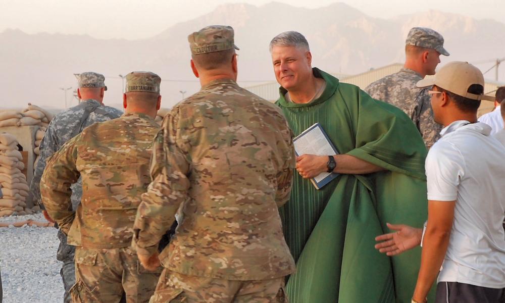 Priest and Colonel Serves God and Country 2