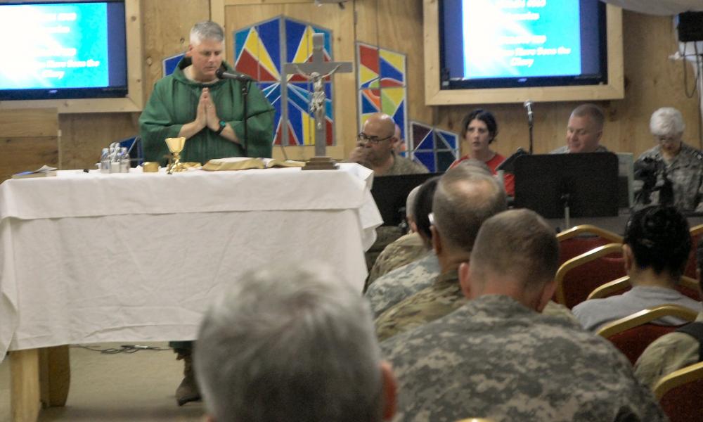 Priest and Colonel Serves God and Country 9