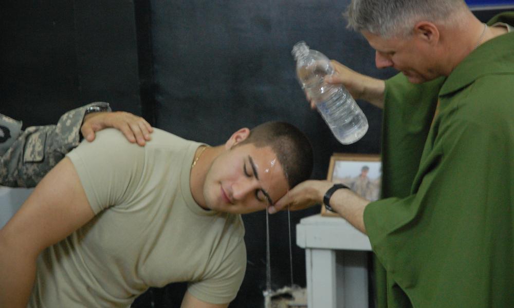Priest and Colonel Serves God and Country 6