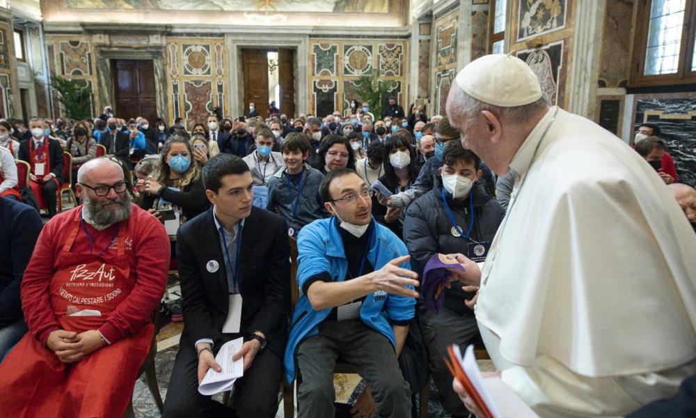 Pope Francis Advocates for Inclusion of People With Disabilities in Society