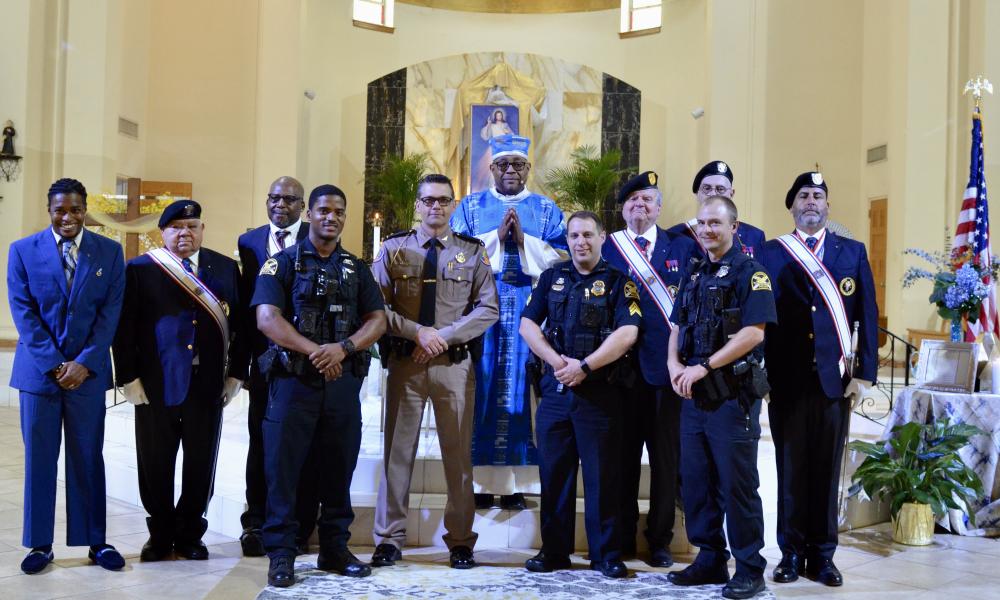 Blue Mass Honors First Responders