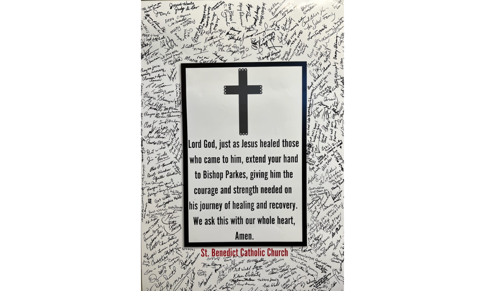 Outpouring of Prayers for Bishop Parkes 2