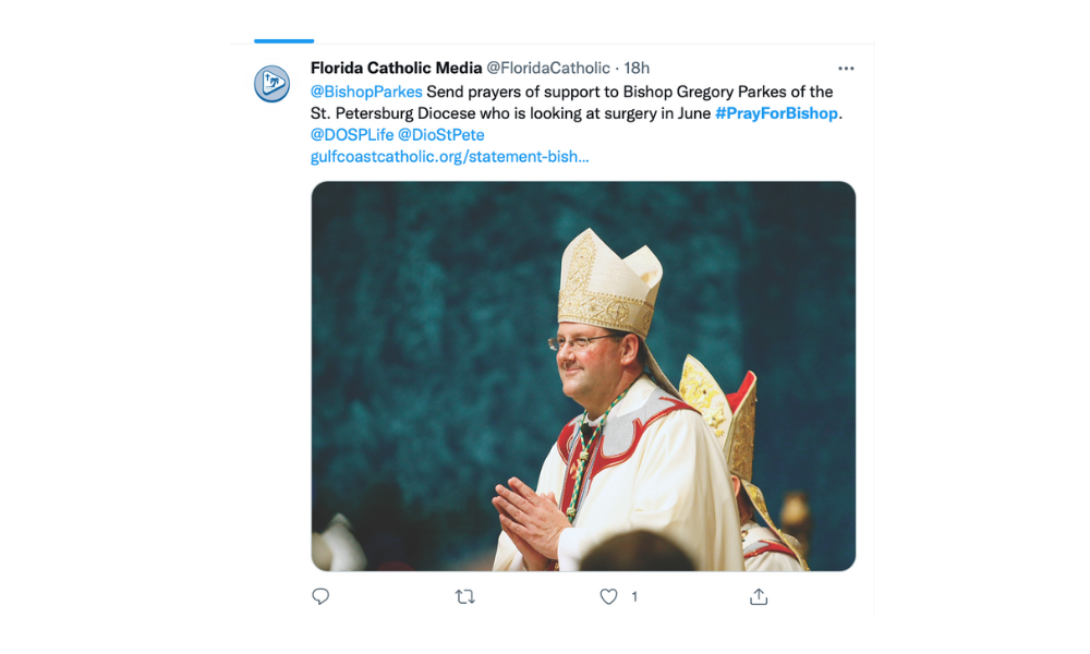 Outpouring of Prayers for Bishop Parkes 7