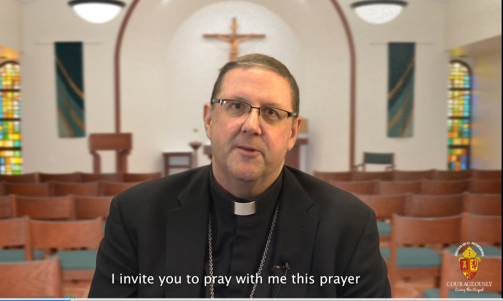 Bishop Gregory Parkes Encourages Prayer and Preparations