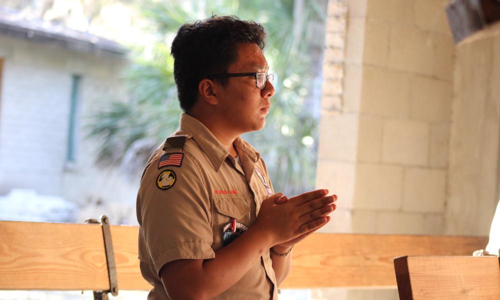 Scouts Learn About the Gift of the Eucharist 4