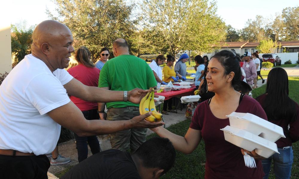 Church, Community Help One Another