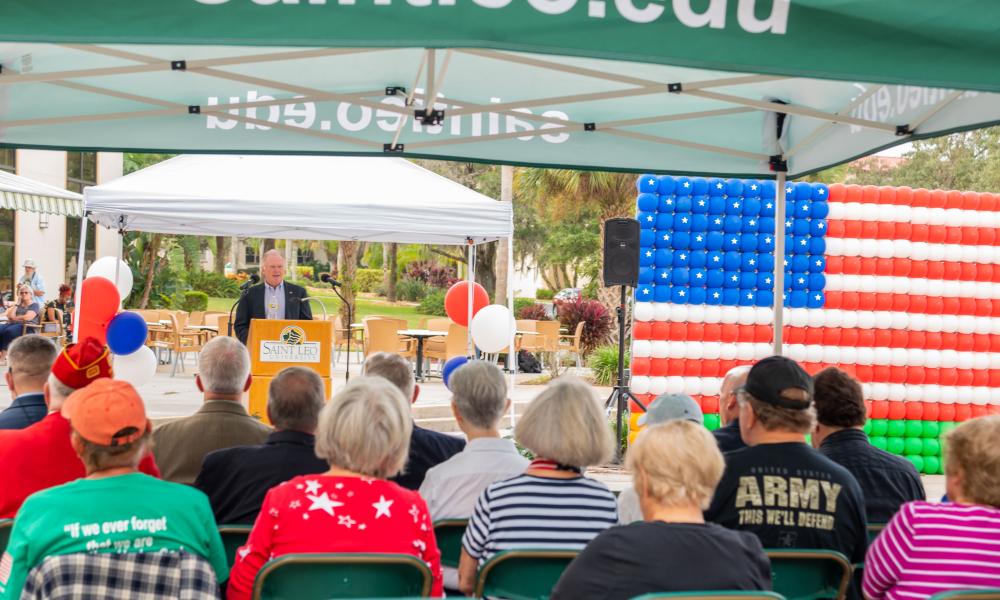 Saint Leo University Honors Veterans 3