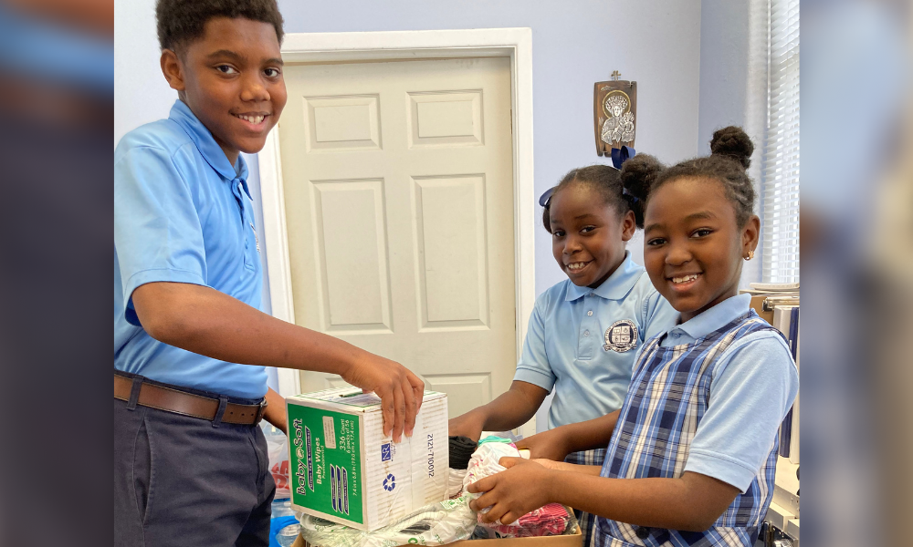 GCC St. Peter Claver Donation Drive