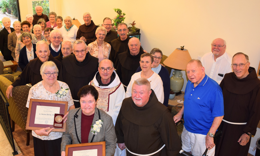 GCC- Franciscans Honored  2