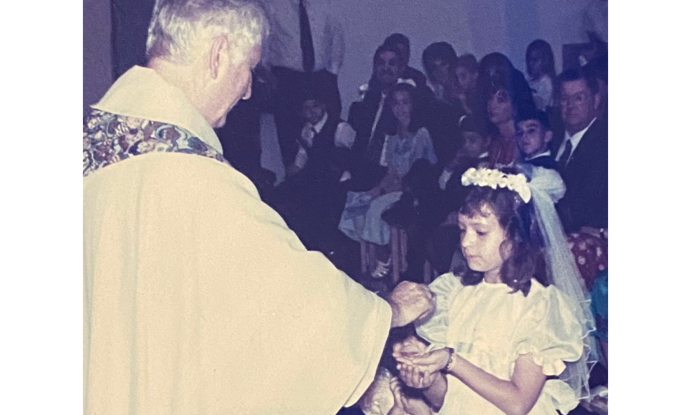 GCC-SisterJosefinaFirstCommunion