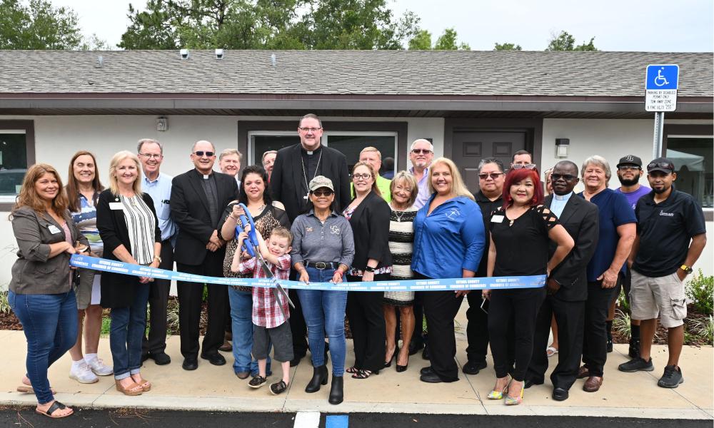 St. Benedict Apartment Ribbon Cutting 1