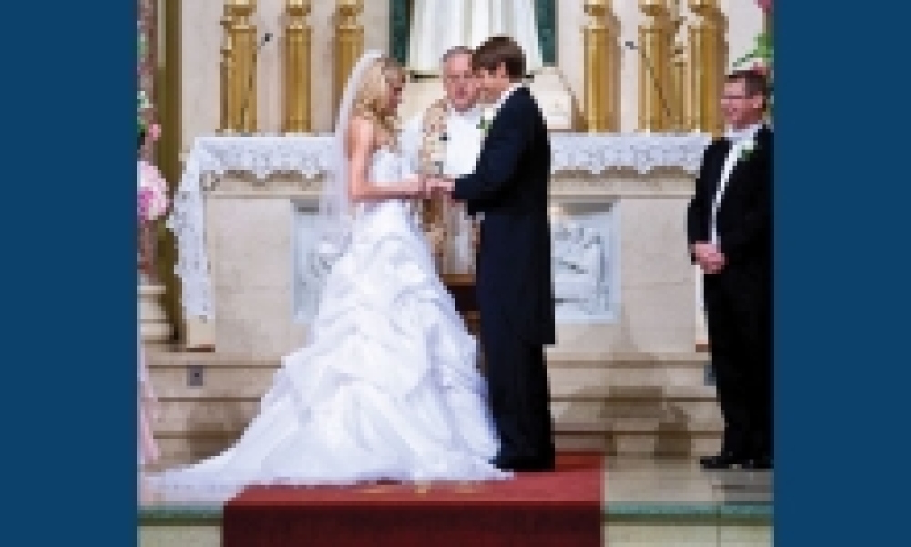 Avery y Joseph se casaron en la Catedral Basílica de la Inmaculada Concepción, Mobile, Alabama, el 23 de junio de 2012.