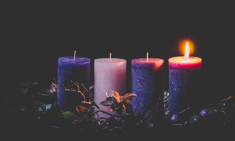 First Sunday of Advent Candle
