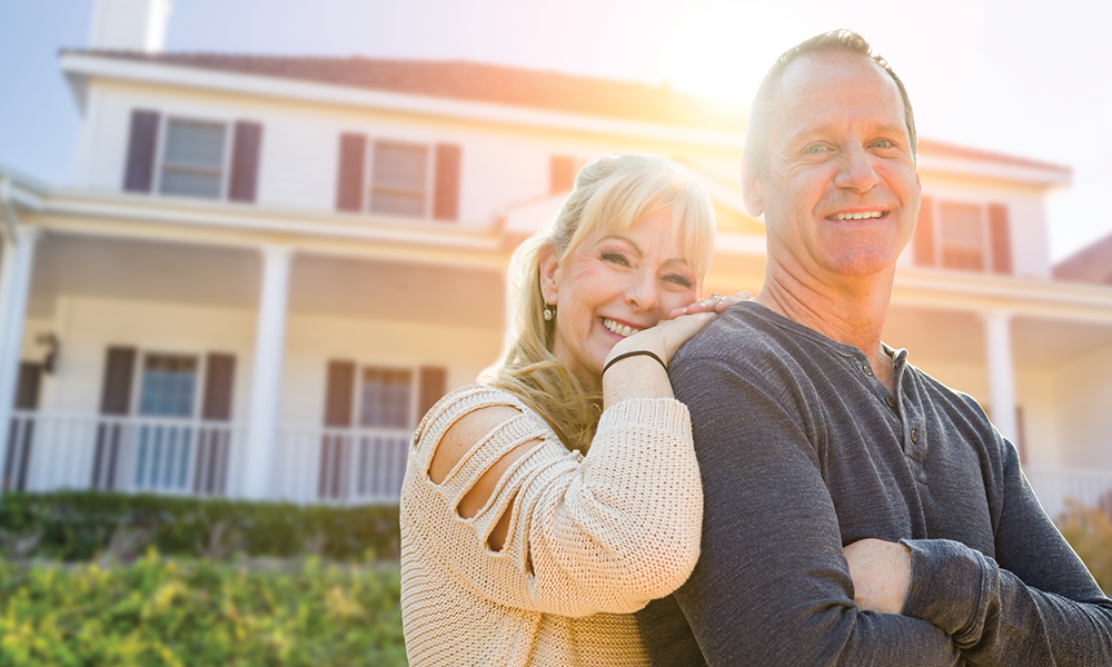 He says: With the kids gone, it’s time to leave this big house and move into something smaller