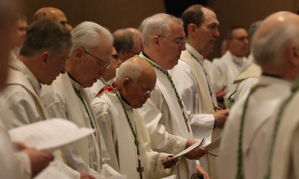 The United States Conference of Catholic Bishops participated in their Spring 2024 Plenary Assembly in Louisville