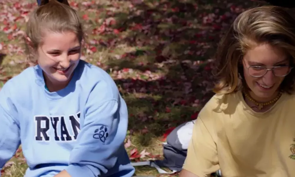 Humanality club members at Franciscan University. | Photo from Video shot by Charles Longoria