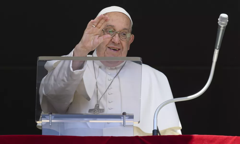 On the last day of June, a month that the Catholic Church dedicates to the Sacred Heart, the pope asked people to continue praying for Ukraine, Palestine, Israel, Myanmar, and other parts of the world where there is much suffering caused by war. | Photo by Vatican Media