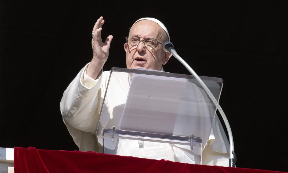 At the Angelus on Nov. 3, 2024, Pope Francis asked for prayers for Valencia, a region in southeast Spain that was hit by devastating flash flooding in late October. | Photo by Vatican Media