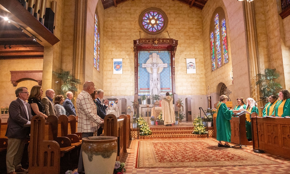 Baccalaureate Mass at Saint Leo Abbey Church | Photos by Caroline Jorgensen, Saint Leo University