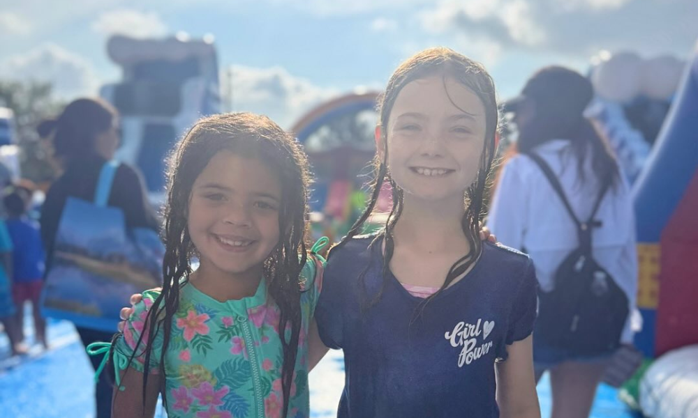 Students at the Cathedral School of St. Jude celebrate the end of the school year with Fun in the Sun. | Courtesy photo.