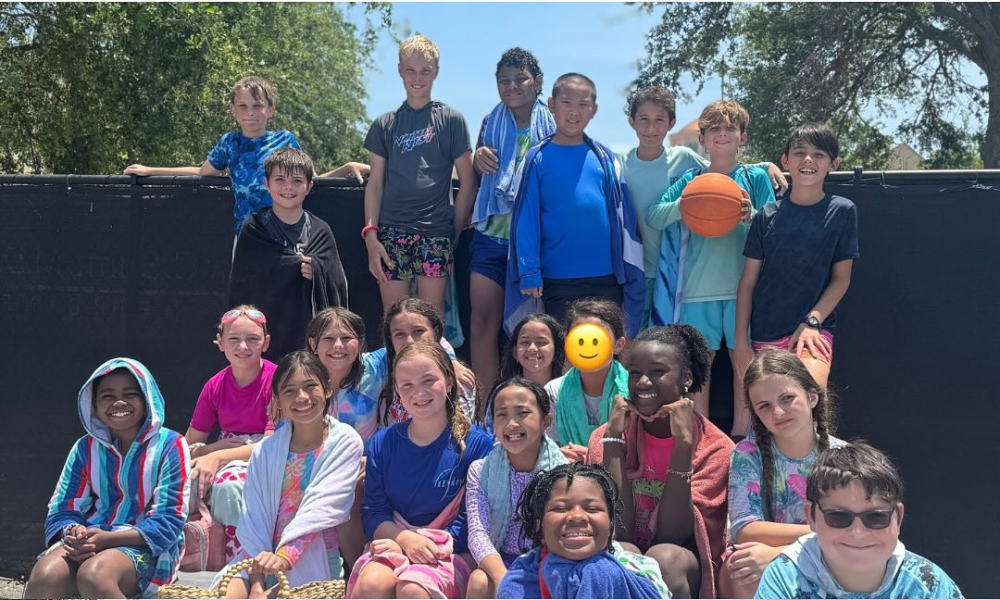 Students at the Cathedral School of St. Jude celebrate the end of the school year with Fun in the Sun. | Courtesy photo.