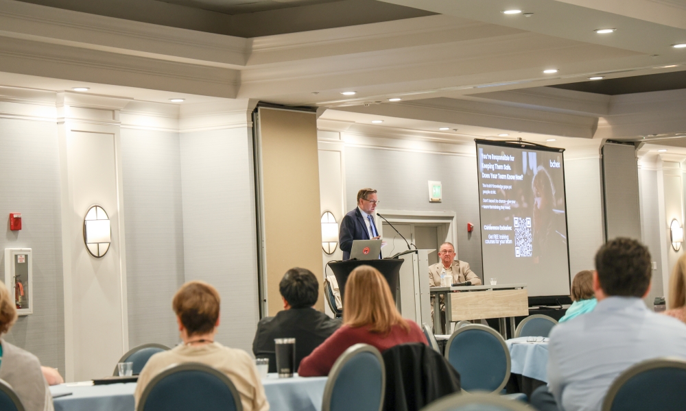 At the 2025 Child and Youth Protection Catholic Leadership Conference, participants listen to and learn from a variety of presenters about the best ways to protect our youth and vulnerable adults. | Photo by Keishla Espinal
