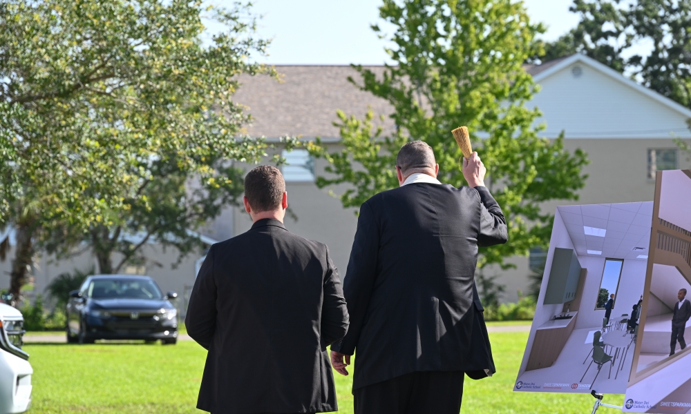 Mater Dei Catholic School groundbreaking