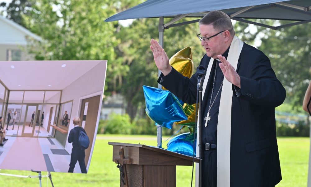 Mater Dei Catholic School groundbreaking