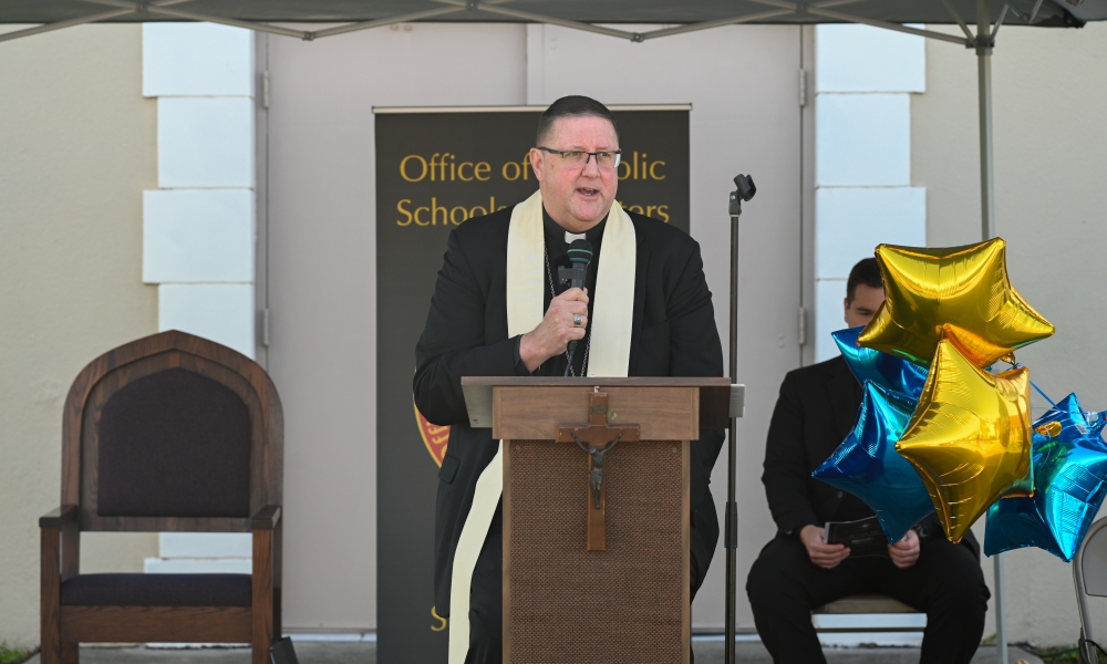 Mater Dei Catholic School groundbreaking