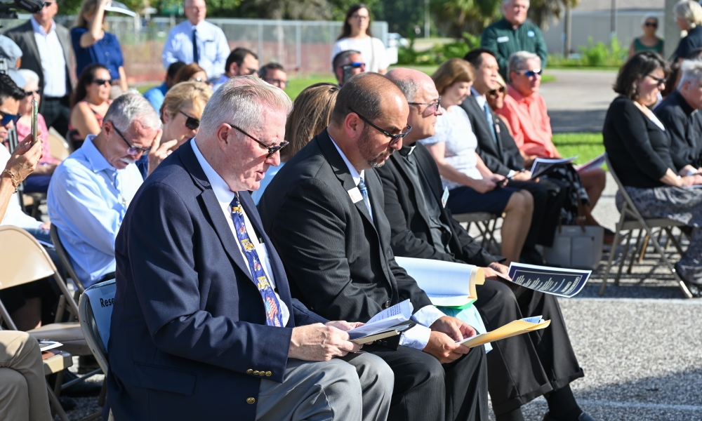 Mater Dei Catholic School groundbreaking