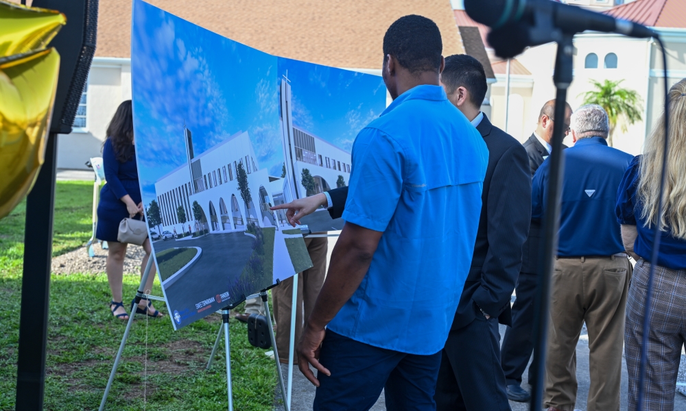 Mater Dei Catholic School groundbreaking