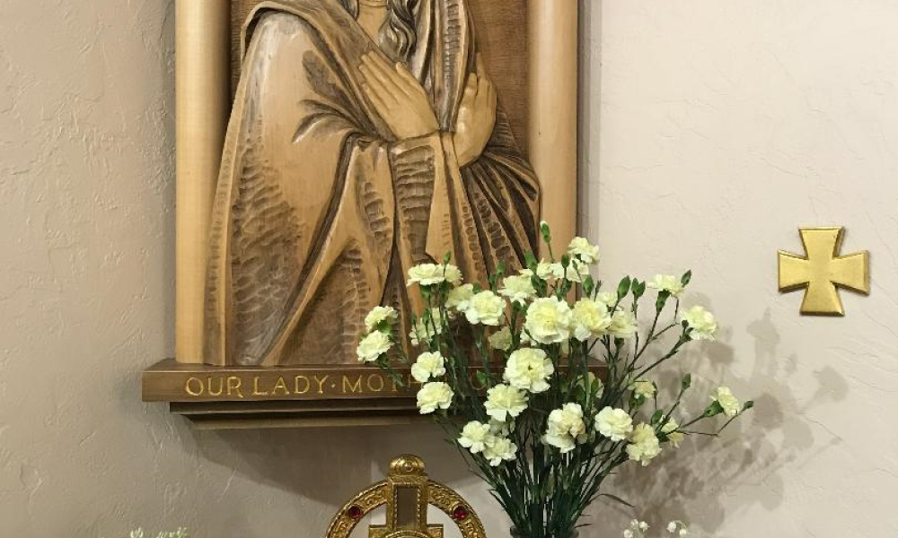 A relic of the cross at Espiritu