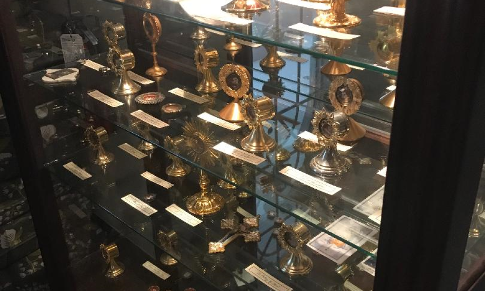 Relics at House of Prayer