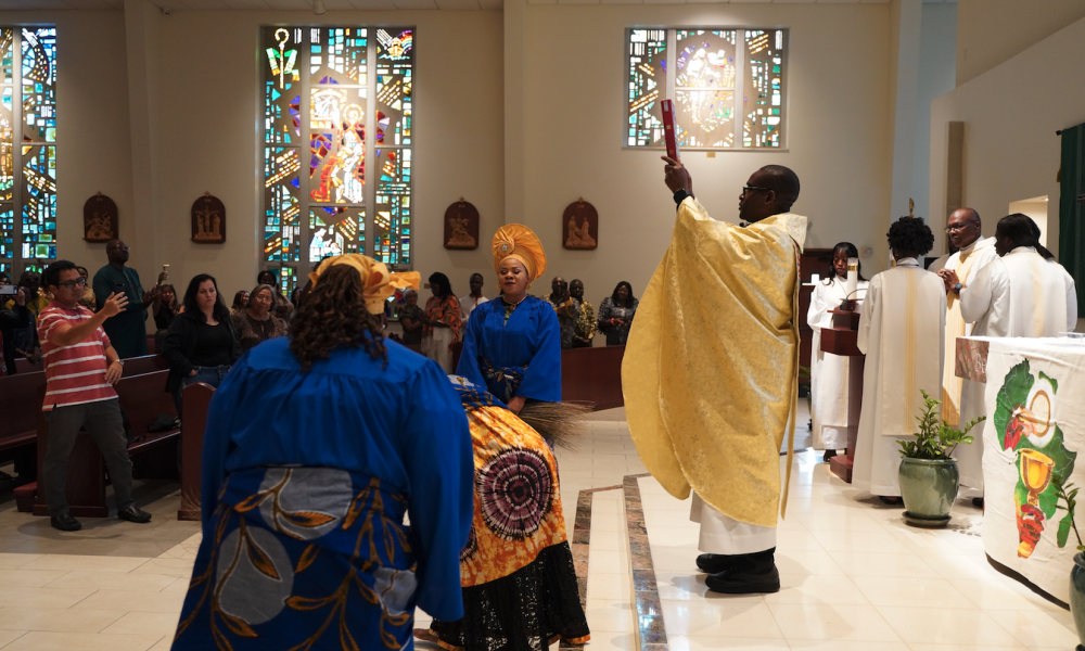 The Diocesan African Mass was celebrated at Most Holy Redeemer Church in Tampa on November 9, 2025. | Photo by Dana Rozance.