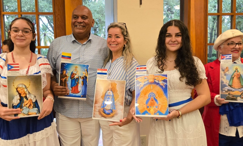 Faithful at St. Lawrence Catholic Church