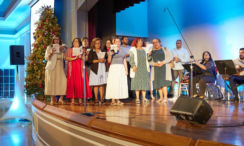 performers at Marian feast day St. Lawrence