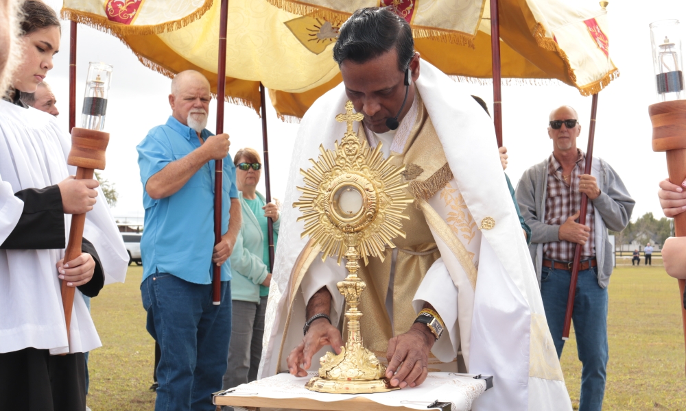 Sacred Heart procession