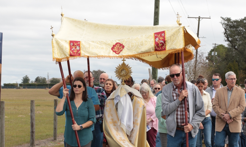 Sacred Heart procession
