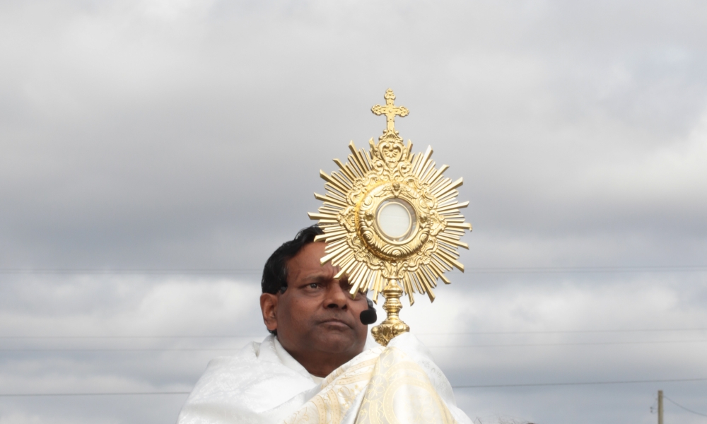 Sacred Heart procession