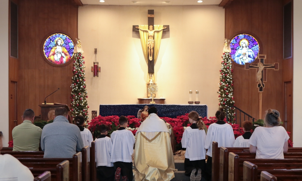 Sacred Heart procession