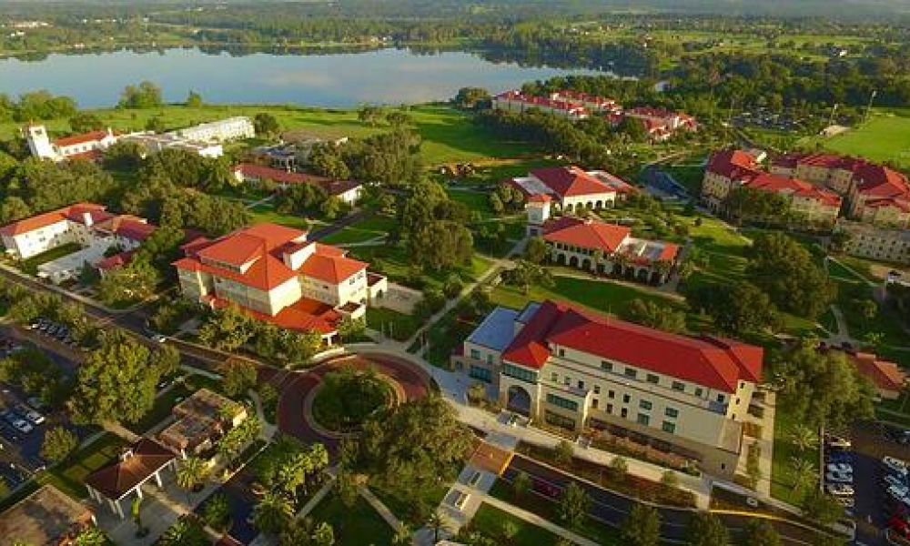 Aerial view of Saint Leo University. Image provided by Saint Leo University.