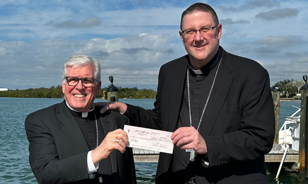 Bishop Frank Dewane with Bishop Gregory Parkes