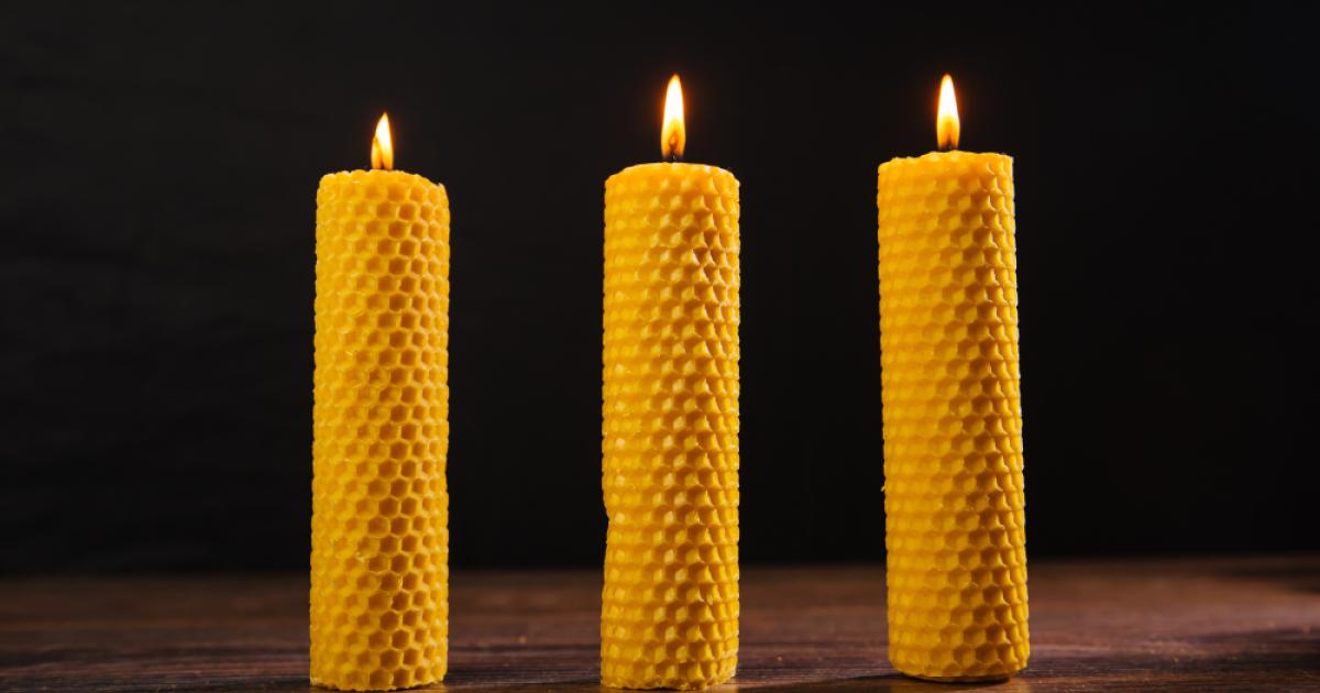3 Days of Darkness - 3 Day 100% Beeswax Devotional Candle