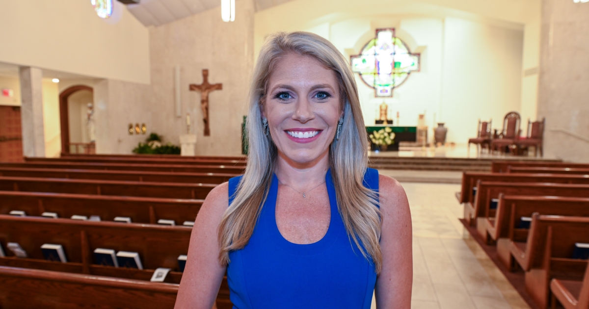 Avery Cotton Stays Anchored in Faith | Gulf Coast Catholic