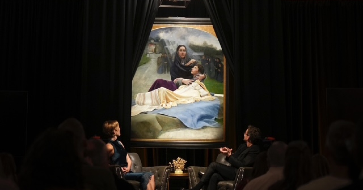 Local Art Unveiling Showcases Powerful Scripture Passage