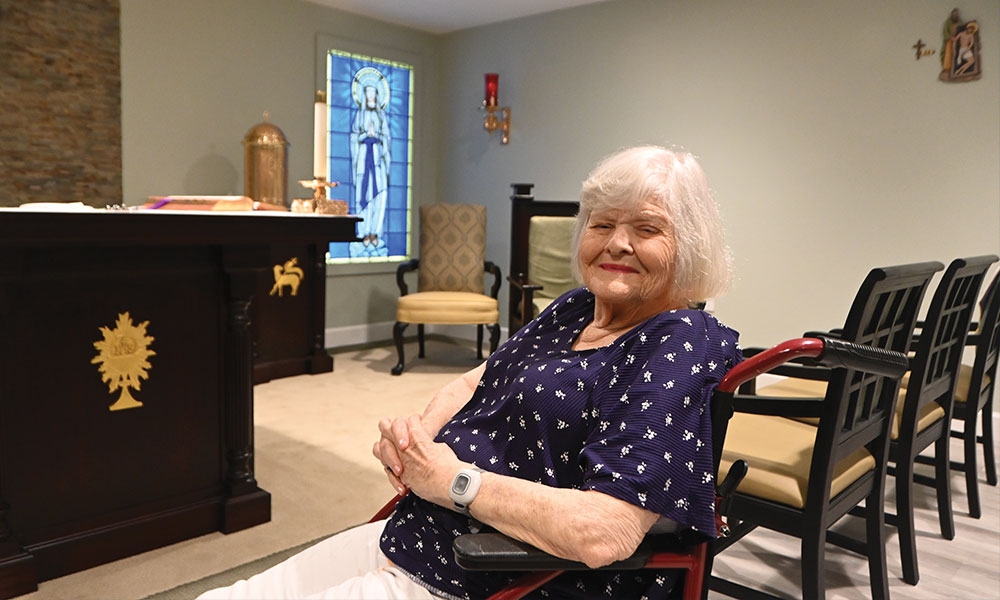 84-Year-Old is Welcomed into the Catholic Church